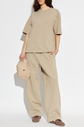 Ami Oversize T-shirt, Womens, Beige