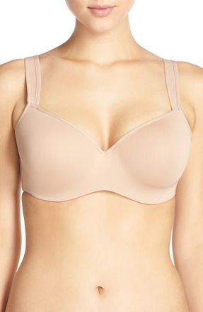 Le Mystere Dream Tisha Underwire T-Shirt Bra in Natural at Nordstrom, Size 44G