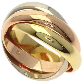Cartier Yellow Gold (18K) Pink Gold (18K) White Gold (18K) Band Ring (Pre-Owned)