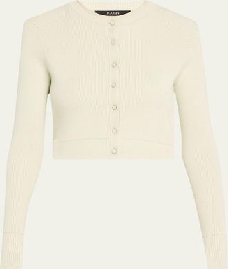 Toccin Zoe Classic Cropped Cardigan