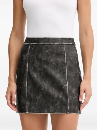 Guess Co panelled mini skirt - Grey