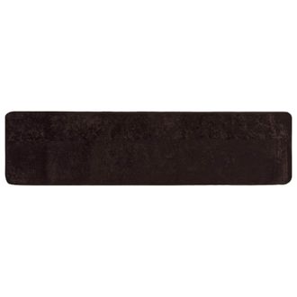 vidaXL Pasillo De Alfombra Marsa Antracita 80 X 400 Cm Poli&eacute;ster Y Pvc Vidaxl