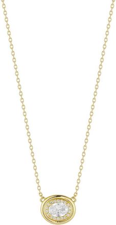 Glaze Jewelry 14K Plated Cz Necklace