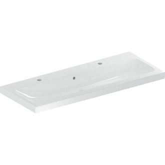 Keramag Keramag - Geberit Icon Light Lavabo, 120 Cm X 48 Cm, Con 2 Agujeros Para