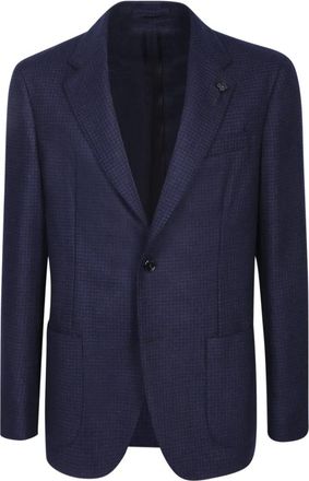 Lardini Hombre, Chaquetas, Azul, Talla: L