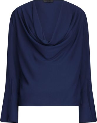 Liu Jo georgette blouse - women - Polyester - 40 - Blue