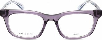 Rag & Bone Mens Grey Rectangular Eyeglass Frames RNB8002/1