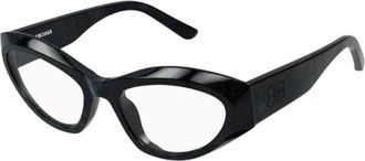 Balenciaga Accessoires, unisex, Zwart, ONE Size, Stijlvolle zwarte bril