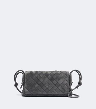 Bottega Veneta Notturno Mini suede crossbody bag