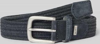 Monti G&uuml;rtel mit Dornschlie&szlig;e Modell Sanremo in Anthrazit, Gr&ouml;&szlig;e 100