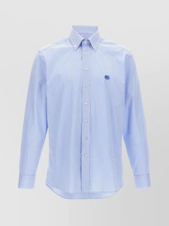 Etro shirt striped collar button-down