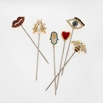 Joanna Buchanan Cocktail picks in Lucky Charm at Nordstrom