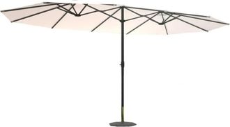 Concept Usine Parasol doble de 2,7 x 4,6 m crudo