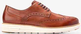 Cole Haan Mens Øriginal Grand Remastered Wingtip Oxford Shoes - Brown Size 10.5