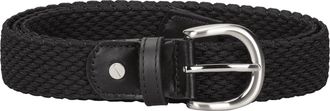 Nike Womens Solid Stretch Woven Golf Belt in Black | 131350-001