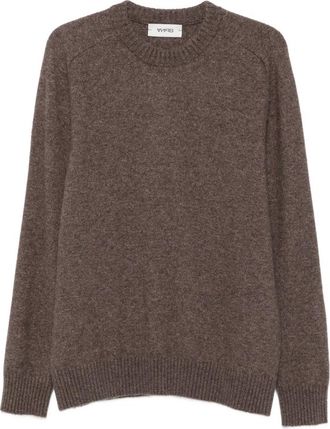 Spina Crew-neck Ribbed-trim Sweater