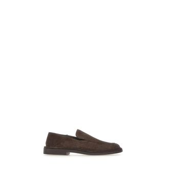 Alexander Hotto Loafers, male, Brown, Size: 6 1/2 US Suede Loafers