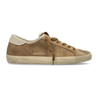 Golden Goose Sneakers, female, Brown, Size: 11 US Super-Star Sneakers