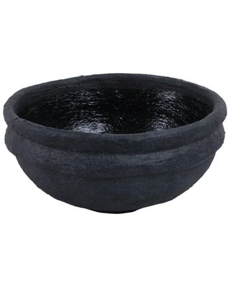 Sagebrook Home 12In Textured Terracotta Bowl