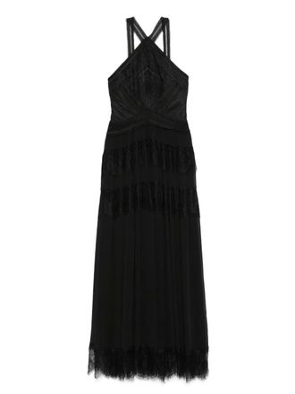 Ermanno Scervino lace maxi dress - Black