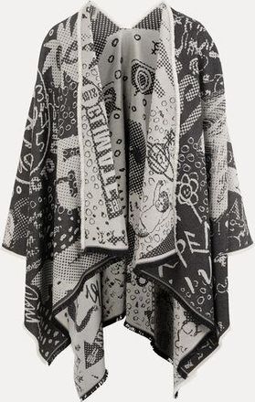 Vivienne Westwood Let It Rock Poncho Let It Rock Poncho White Os-u Unisex