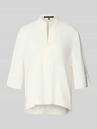 Luisa Cerano Luisa Cerano Regular Fit Bluse aus Viskose-Elasthan-Mix mit 3/4-Arm in Offwhite, Gr&ouml;&szlig;e 34