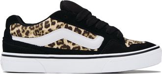 Vans Sneaker VANS Caldrone, Damen, Gr. 36,5, schwarz, Leder, Schuhe Sneaker