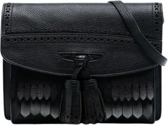 Burberry Pre-owned Cross Body Bags, female, Black, Size: ONE SIZE Pre-owned Vintage Crossbody Bag