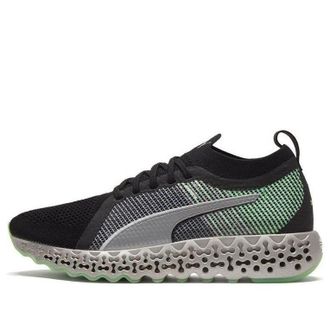 Puma Calibrate Runner Black Elektro Green 194502-02