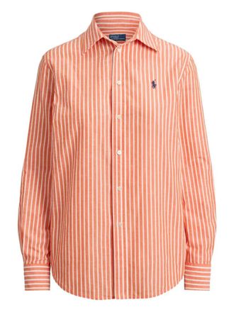 Ralph Lauren Orange Striped Shirt