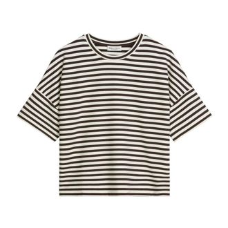 Marc O'Polo Oversized sweater met korte mouwen - Dames - T-shirts - Veelkleurig - S - Tops