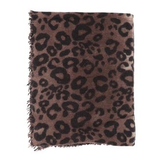 Faliero Sarti Animal Print Scarf - female - Faliero Sarti - Winter Scarves - Multicolor - ONE SIZE - Accessories