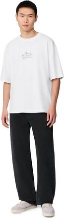 Axel Arigato London City T-Shirt in White at Nordstrom, Size X-Small