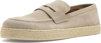 Andr&eacute; Assous Mateo Loafers Mens Shoes Sand Suede : 11.5 M