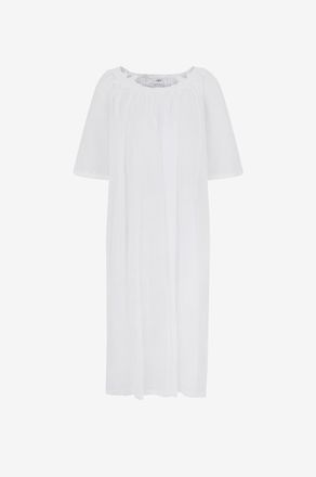 Celestine Nachthemd mit U-Boot-Ausschnitt aus Baumwolle Marcella