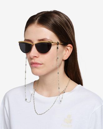 Isabel Marant Chaine De Lunette Filippa - Femme - Argent - Isabel Marant