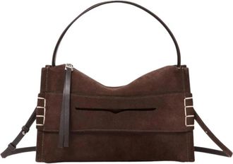 J.W.Anderson Loafer Bag - Dames - Handtassen - Bruin - ONE Size - Leer - Tassen
