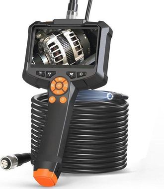 OEM C&aacute;mara Endosc&oacute;pica, Pantalla Ips De 4,3 Pulgadas, Cable Semirr&iacute;gido De 10 Metros, 8 Led, Resistencia Al Agua Ip67, C&aacute;mara De Inspecci&oacute;n Port&aacute;til
