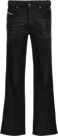 Diesel Black Mid Rise Jeans