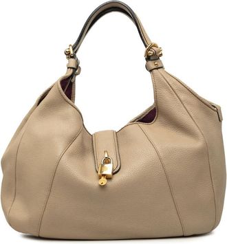 Loewe Pre-owned Loewe Calfskin Calle Hobo Ladies D05MA3QZ9KBHEYEO