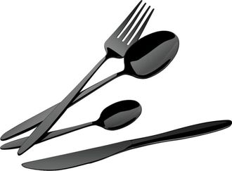 Berlinger Haus Berlinger Haus Juego De Cubiertos Negro 24 Piezas