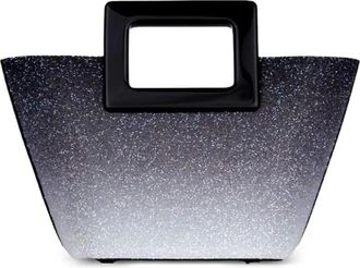 Marina Raphael Borsa tote Riviera con manico squadrato - Bianco