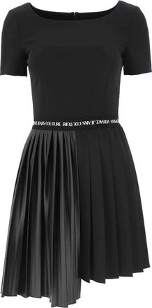 Versace Jeans Couture Stijlvolle Jurk van Versace Jeans Couture - Dames - Korte kleedjes - Zwart - S - Kleedjes