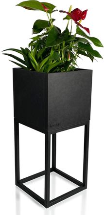 OEM Soporte Met&aacute;lico Para Flores Loft Fiorino 22x22x50 Cm