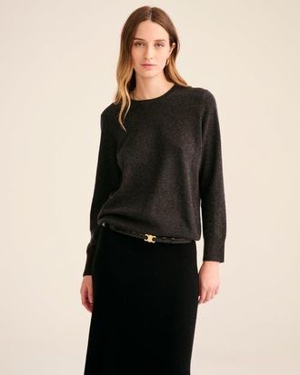 Naadam The Original Cashmere Sweater in Smoke at Nordstrom, Size Xx-Large
