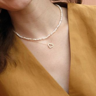 Jackie Gold Halsketten - Kette - Gr. unisize - in Gold - f&uuml;r Damen