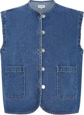 Lollys Laundry Vesten - Dames - Bodywarmers - Blauw - 2XL - Jassen
