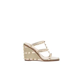 Valentino Garavani Dames, Schoenen, Geel, Maat: 35 EU Leer