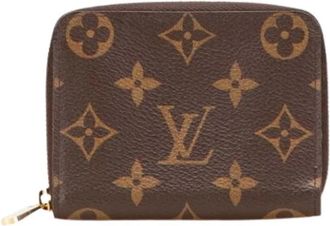 Louis Vuitton Pre-owned Canvas Portemonnee - Dames - Vintage Accessoires - Bruin - ONE Size - Vintage