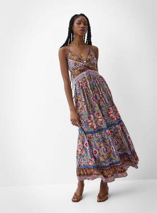 Icone Womens Twist detail maxi dress